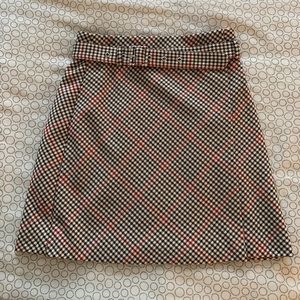 H&M high waist belted skirt